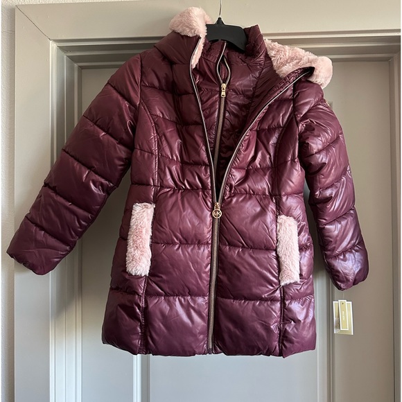 Girls STADIUM PUFFER WITH BIB - Picture 2 of 12